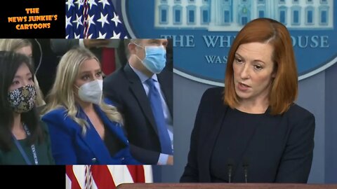 Psaki blames Trump when asked about Taliban leadership released from Gitmo while Biden was VP.