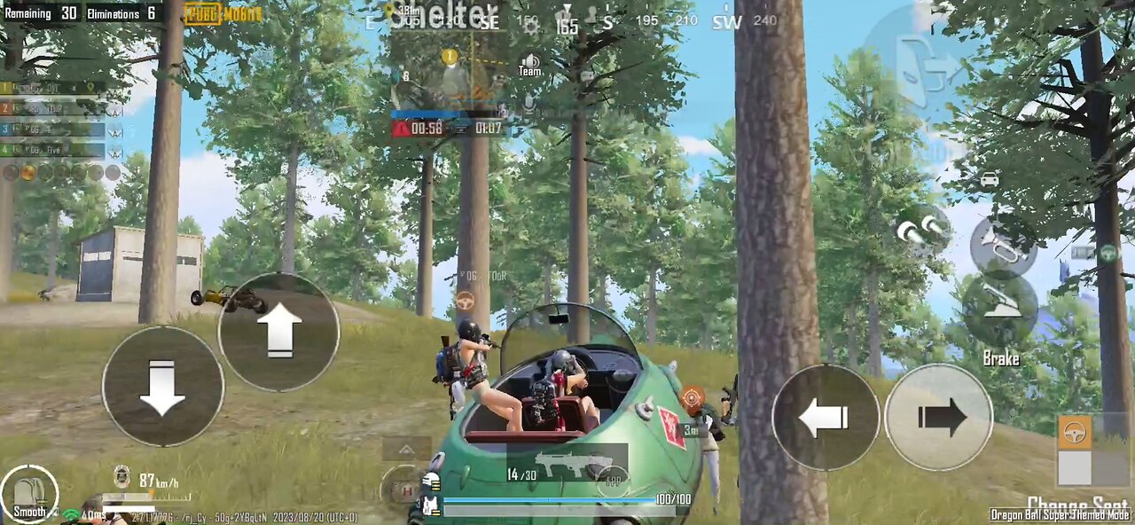 Clutching with DBS is easy In PUBG Mobile