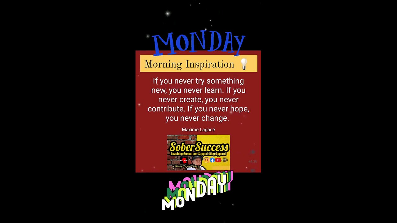 š£Learn,Create, Contribute, & NEVER Lose Hopeā¼ļø #MorningQuote #Quote #Sobriety #LifeQuote #Sobriety