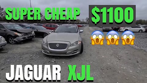 Copart Walk Around, Cheap New Jaguar XJL, Jeep, BMW, and More