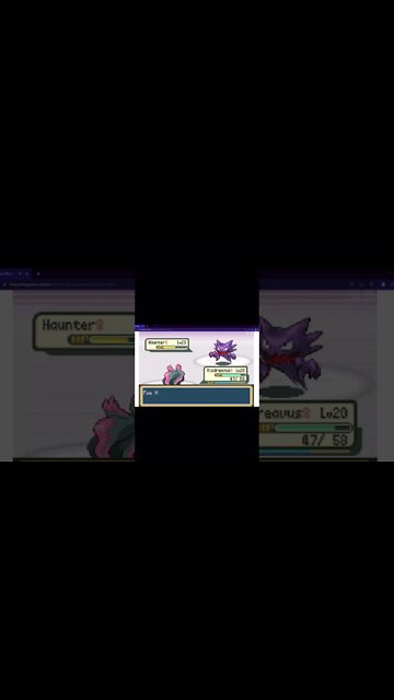 Pokémon FireRed - Haunter Used Cursed!