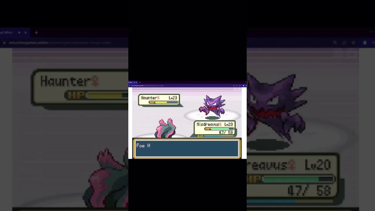 Pokémon FireRed - Haunter Used Cursed!