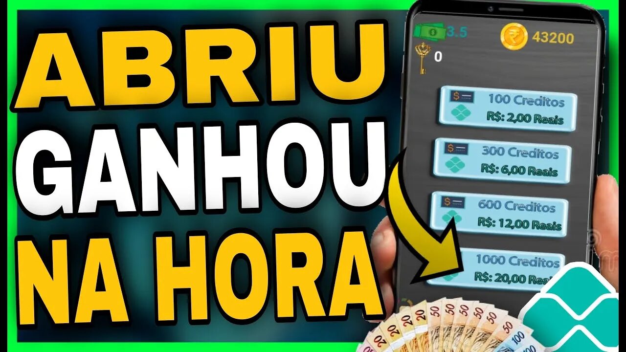NOVO APP PARA GANHAR DINHEIRO NO PIX - ABRA O BAÚ E GANHE DINHEIRO💵