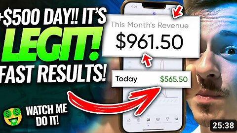 [I TESTED IT!] Get Paid +$500/HOUR Online Just By USING Your PHONE! (Perfect For Beginners)