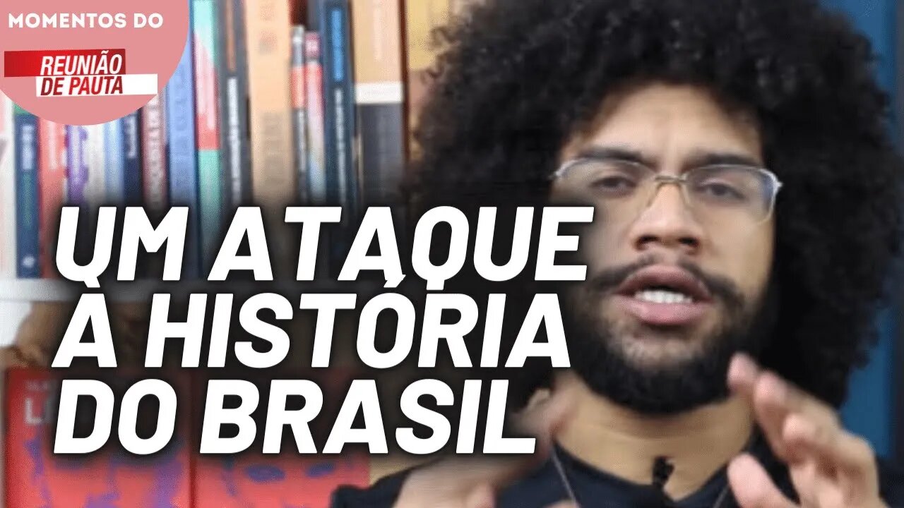 Jones Manoel critica os bandeirantes | Momentos do Reunião de Pauta