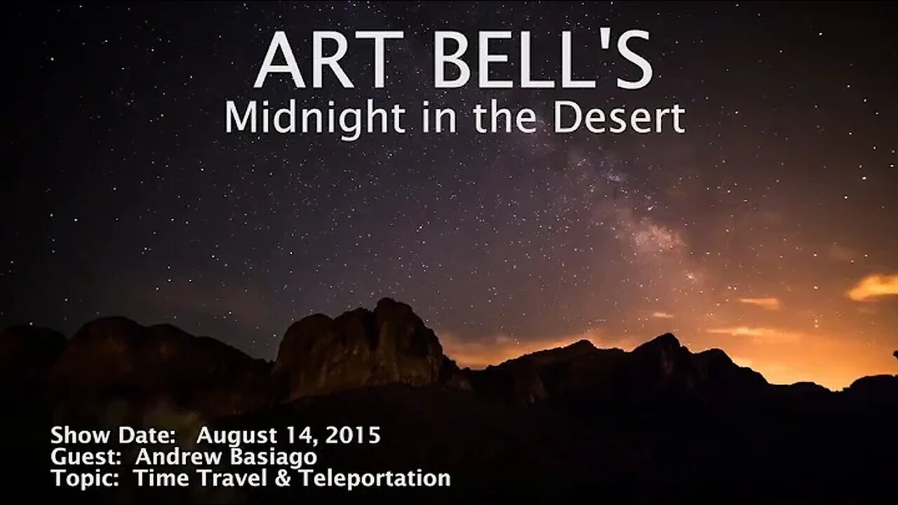 Andrew Basiago Interviewed by the Legendary Art Bell | Art Bell's MITD (2015)