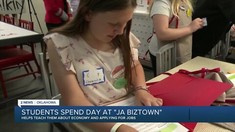 Students Spend Day at "JA Biztown"
