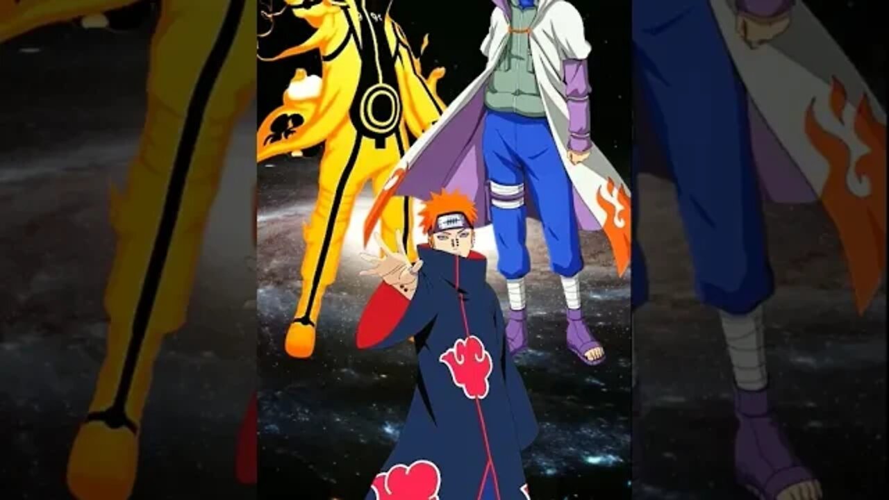 WHO IS STRONGEST?? - Naruto VS Nagato VS Minato.#shorts