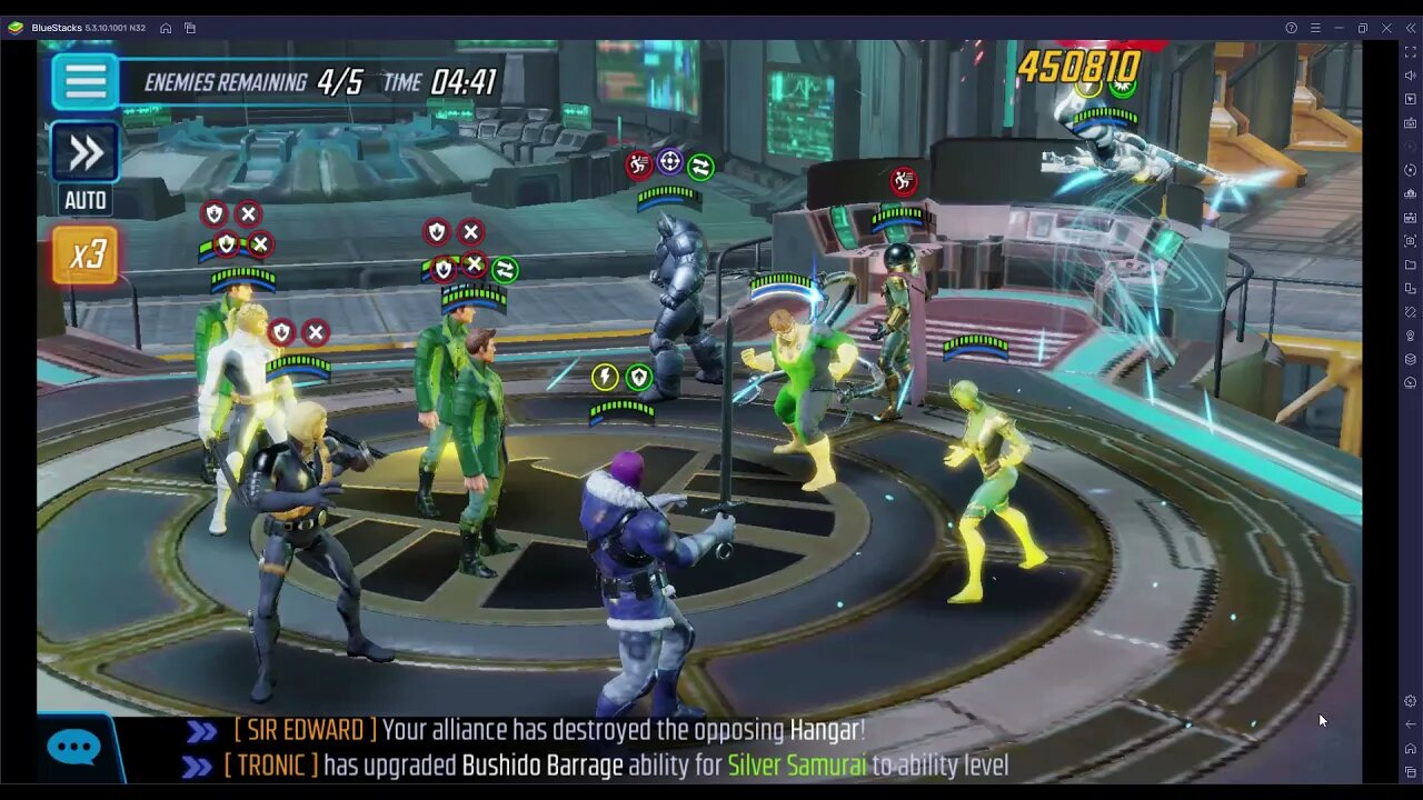 MSF War Live: X-Factor Big Three + Zemo and Kestrel vs Doc Ock Sinister Six + Ultron