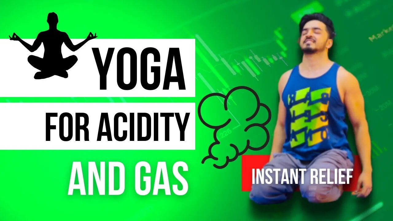 How to get rid of acidity and gas instantly | Yoga For Gas and Acidity