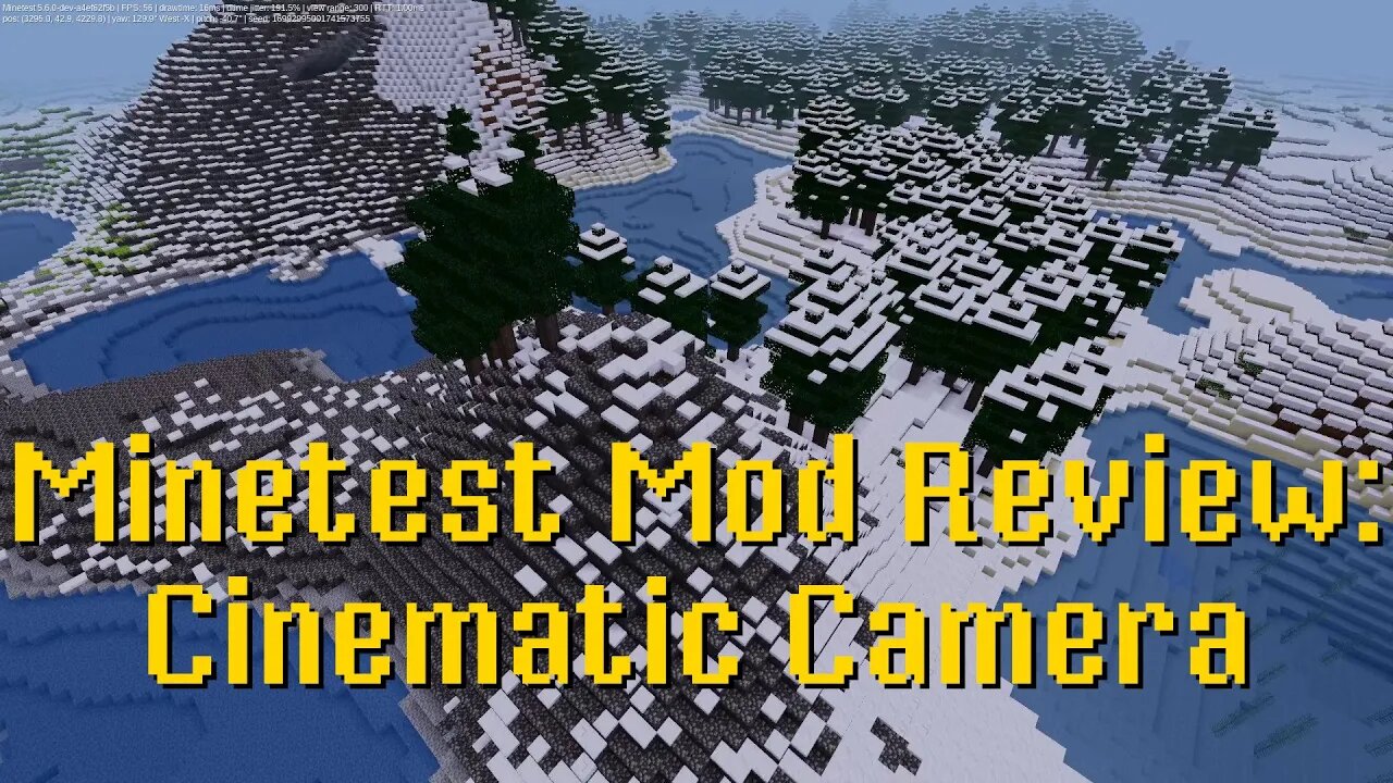 Minetest Mod Review: Cinematic Camera