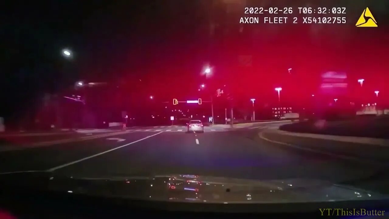 Video shows police officer pursuing driver before fatal crash