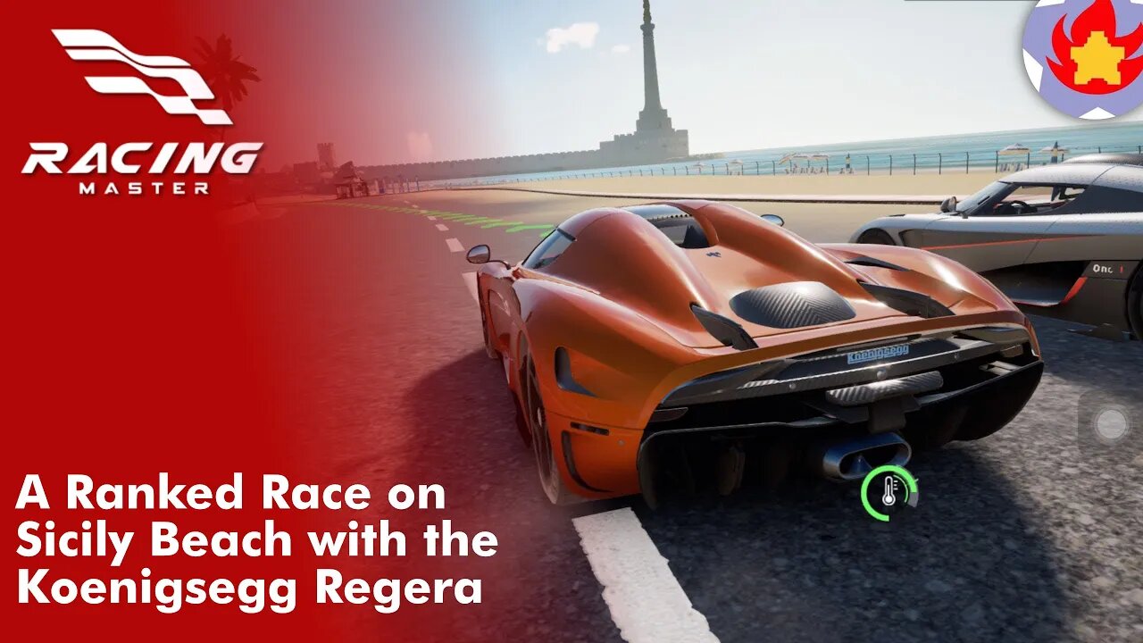 A Ranked Race on Sicily Beach with the Koenigsegg Regera | Racing Master