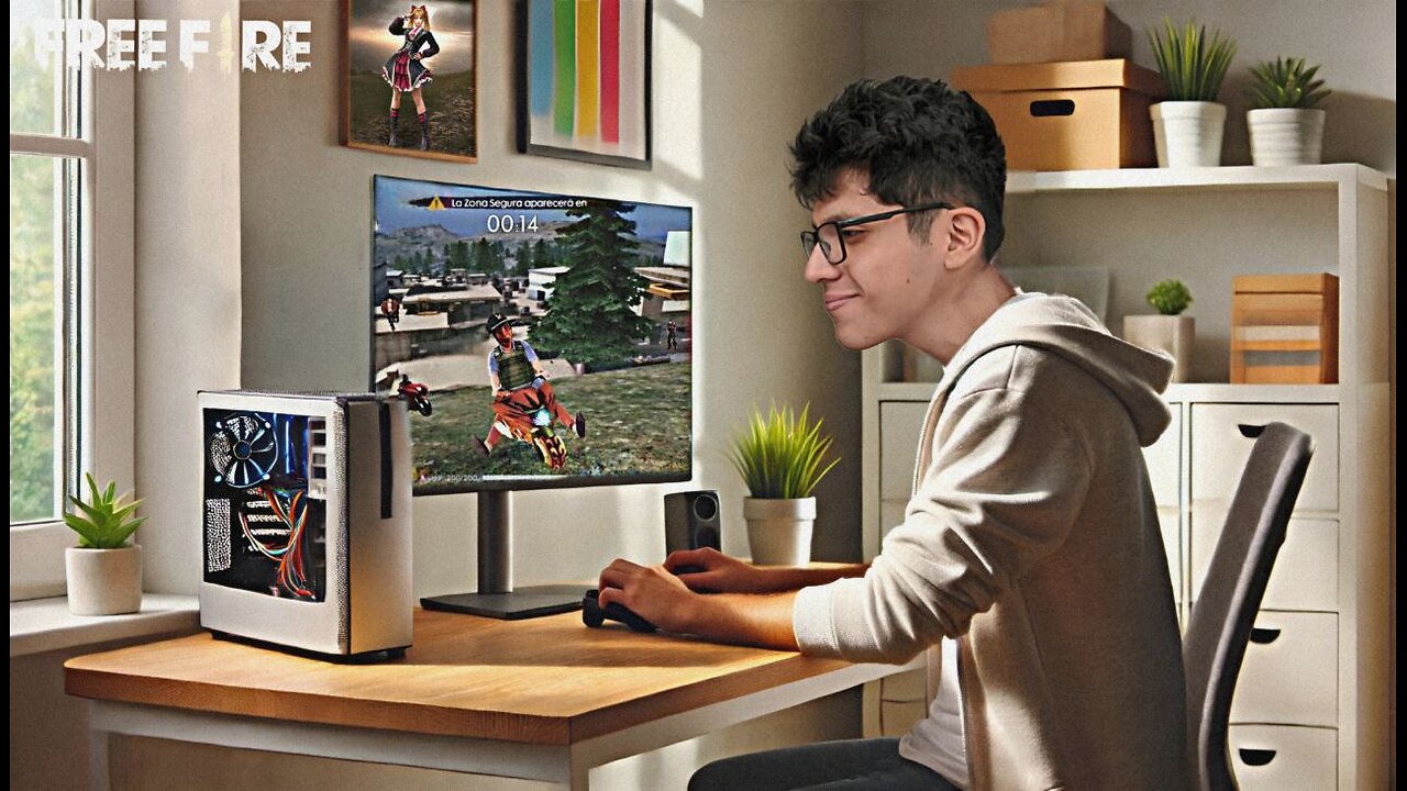 Jugando Solo vs Escuadra en Free Fire