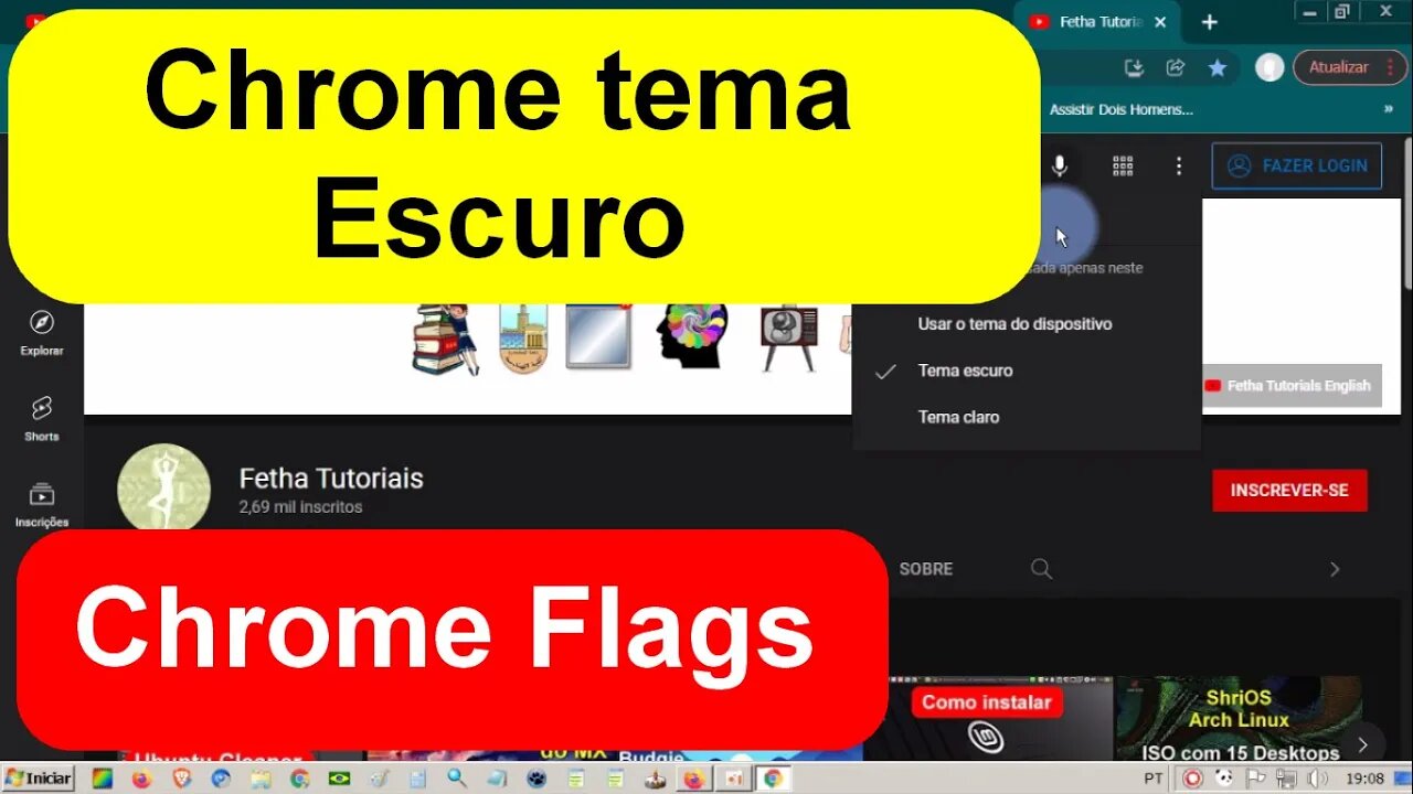 Como ativar Dark Mode no Chrome usando flags