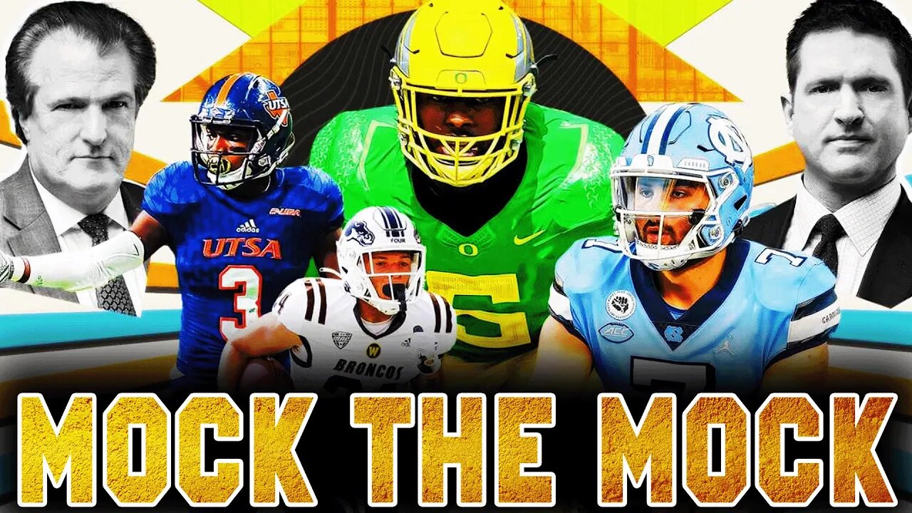 Three-Round 2022 NFL Mock Draft: Kiper vs McShay | Mock The Mock