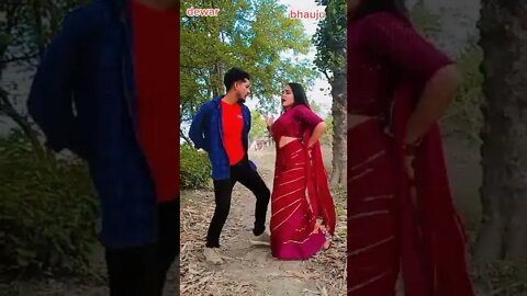 dewor bhauju ko dammi dance#shortvideo #shorts #deworbhabi