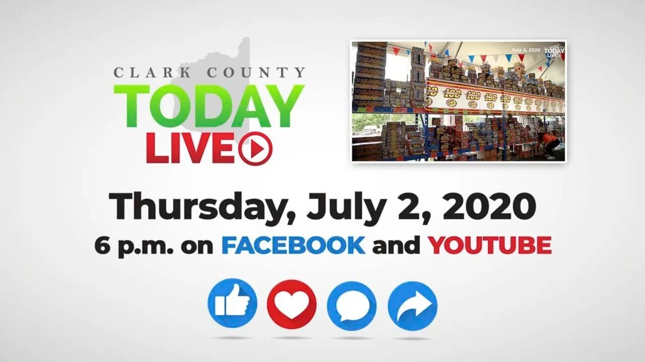 WATCH: Clark County TODAY LIVE • Thursday, July 2, 2020