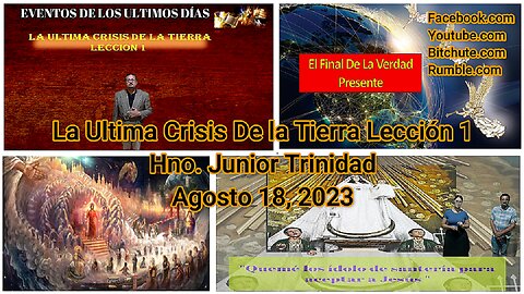 La Ultima Crisis de la Tierra (Lección 1)