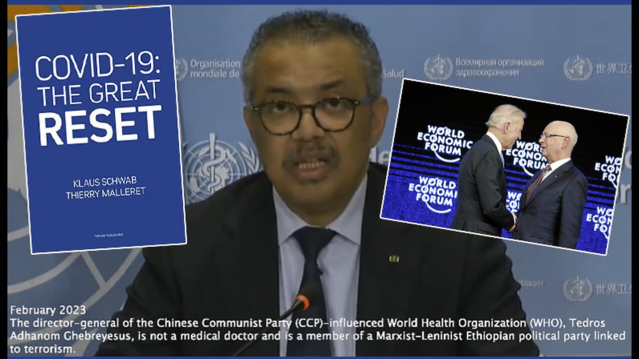 Great Reset | "Countries Will Begin Negotiations On a Zero Draft of a New Pandemic Accord, Grounded In International Law." - Tedros (Director general of the World Health Organization) + "COVID Makes Surveillance Go Under the Skin."