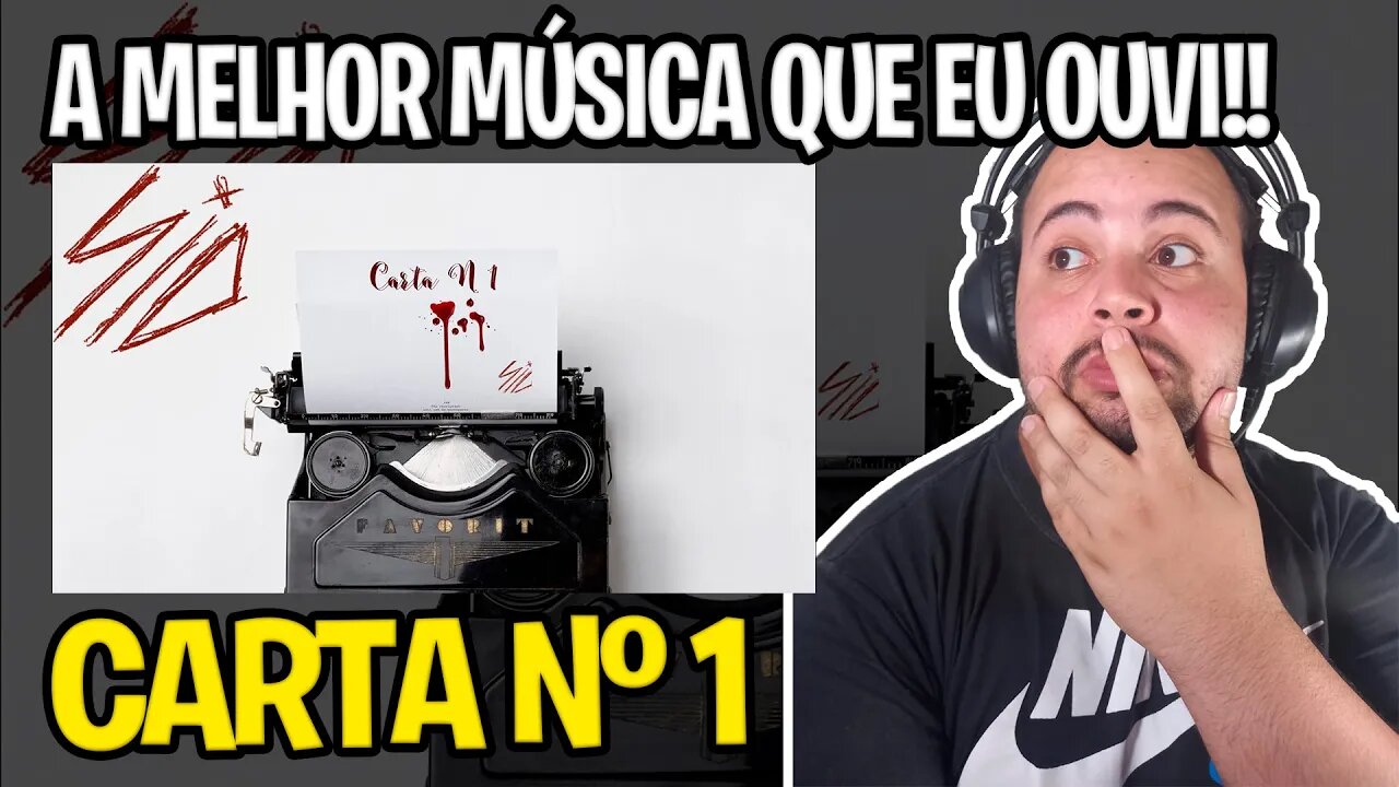 REACT Mc Sid - Carta Nº 1 (Videoclipe Oficial)