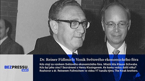 Dr. Reiner Füllmich: Vznik Světového ekonomického fóra