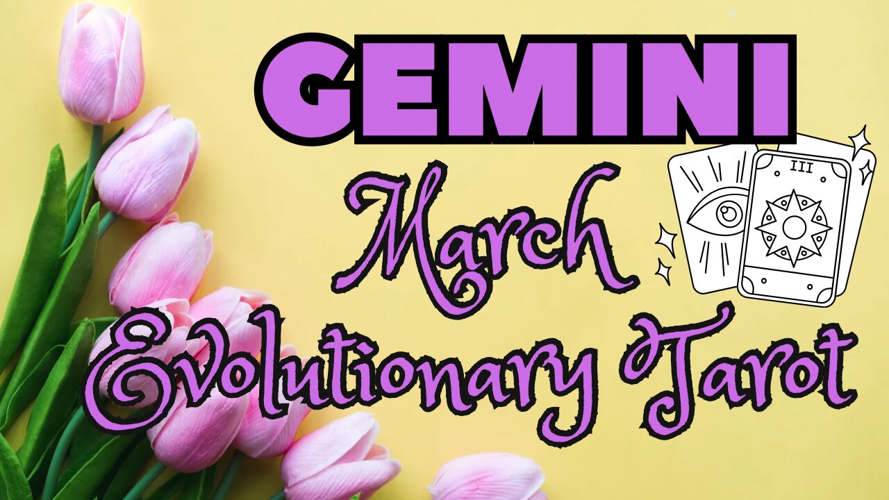 Gemini ♊️ - Trust the process! March 24 Evolutionary Tarot reading #gemini #tarotary #tarot #march