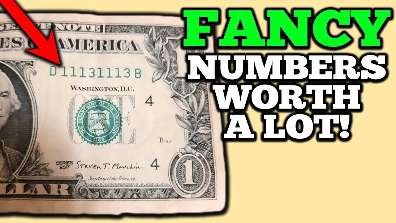 DO YOU HAVE A RARE DOLLAR BILL IN YOUR POCKET?