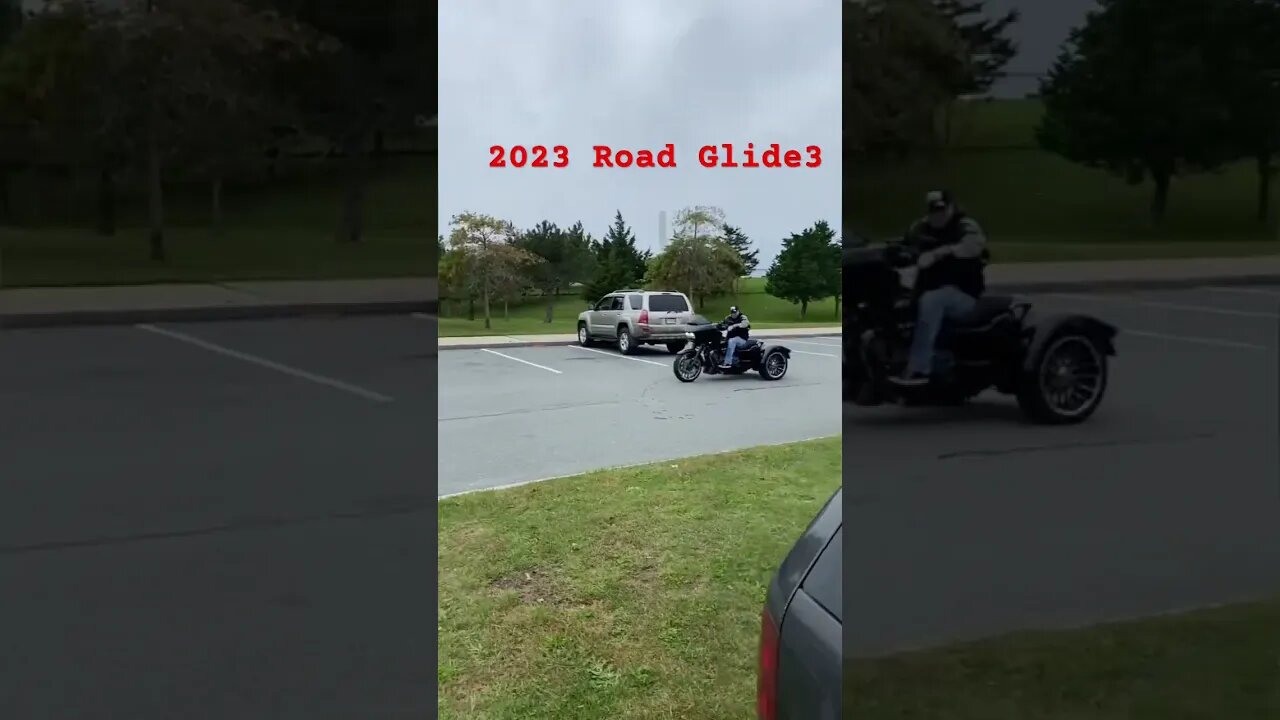 Testing out The New RG3 #harleydavidson #roadglide #roadglide3#shorts #short #shortvideo