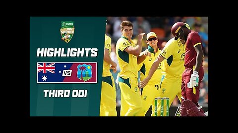 Australia v West Indies 2023-24 | Third ODI