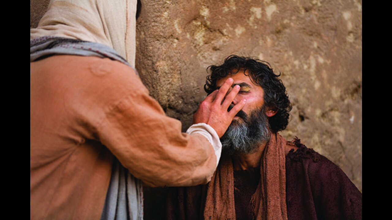 How JESUS did it. He just gave eyes to the person. ❤️🩹