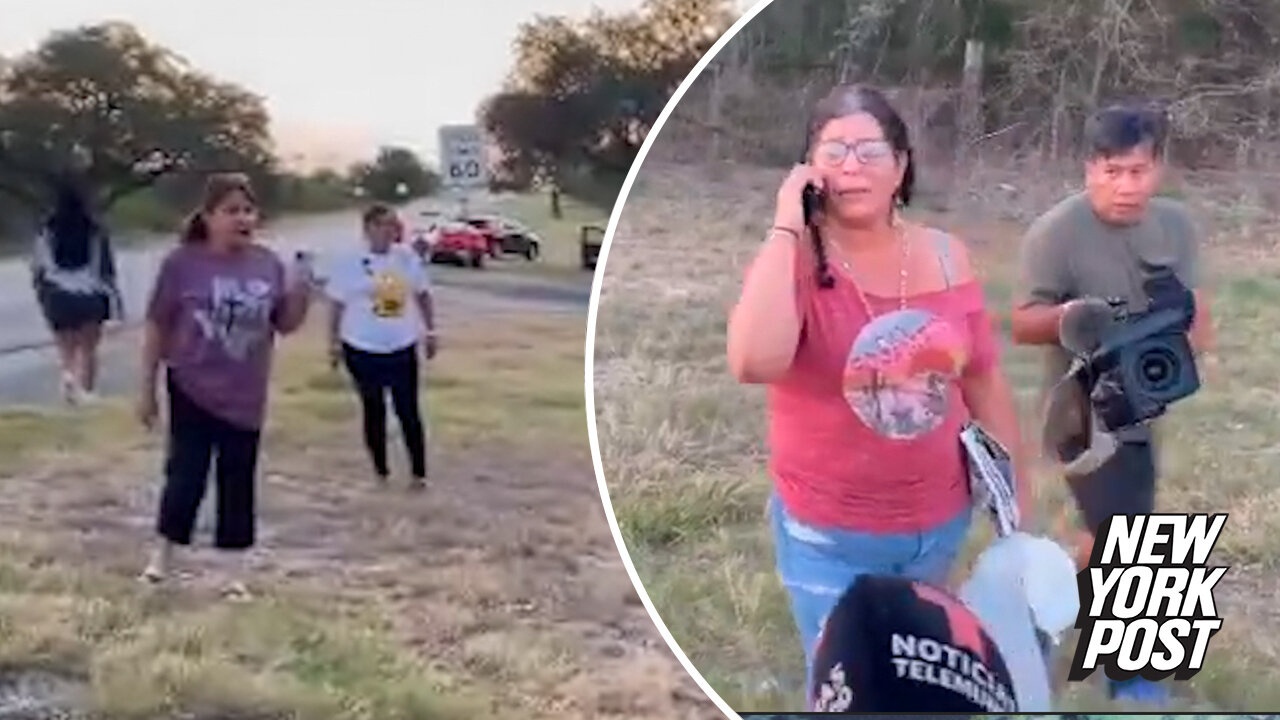 BREAKING: Video of mother of Uvalde shooter in heated confrontation with families of children gunned down