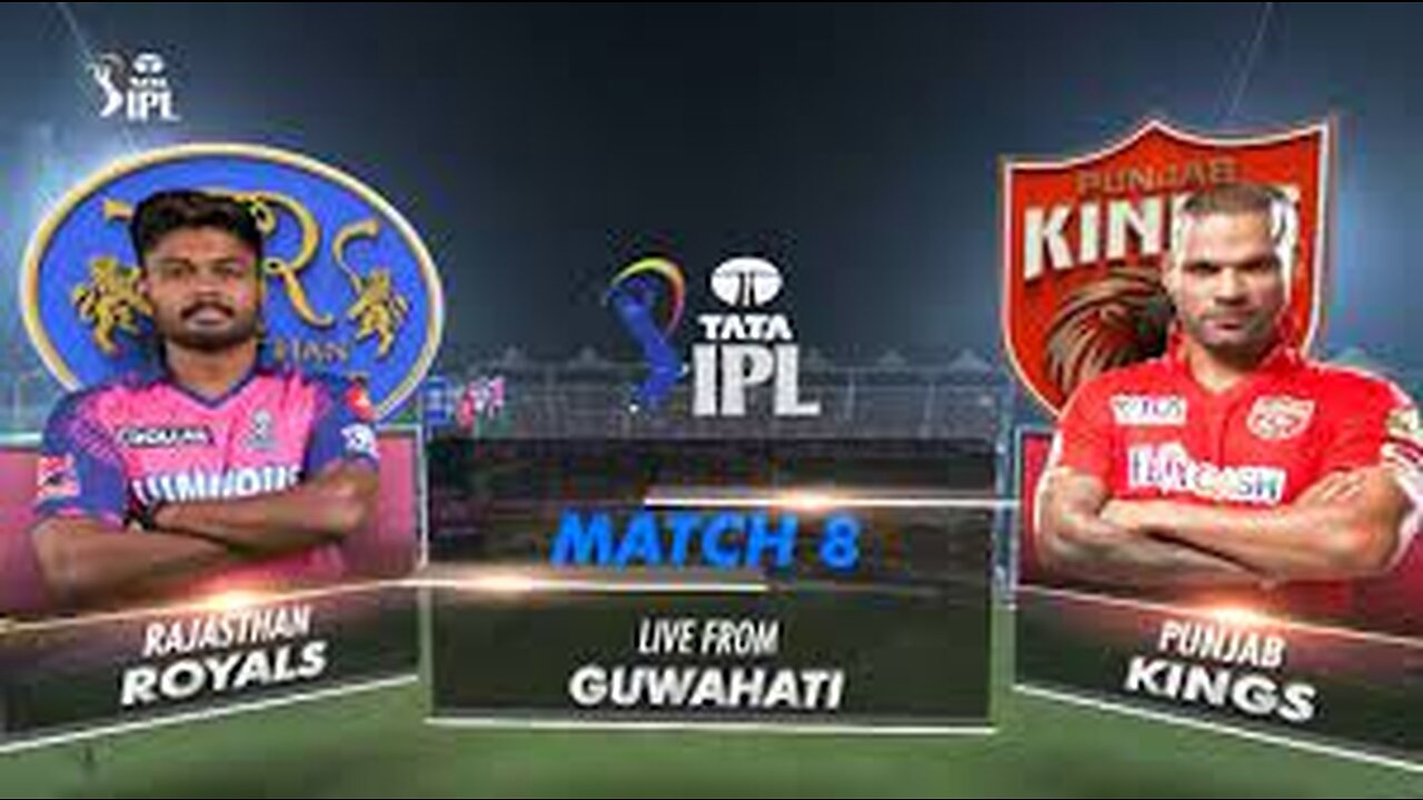 Rajasthan Royals vs Punjab Kings – 8th Match Highlights IPL 2023