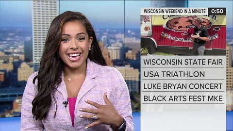 Wisconsin Weekend in a Minute: Bacon Fest, Brewtown Rumble, Wisconsin State Fair, Black Arts Fest MKE