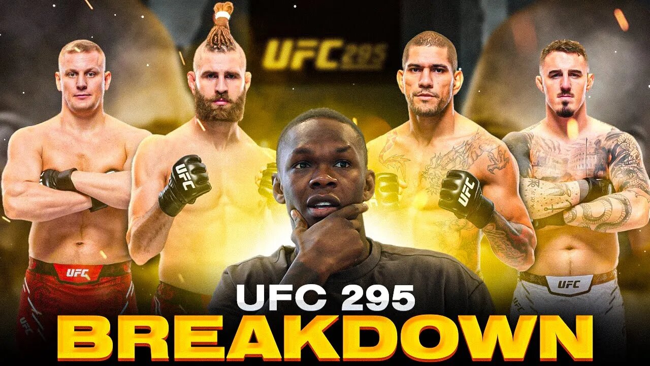 'Alex Pereira is a special human being' | Israel Adesanya's UFC 295 Fight Breakdown & Picks