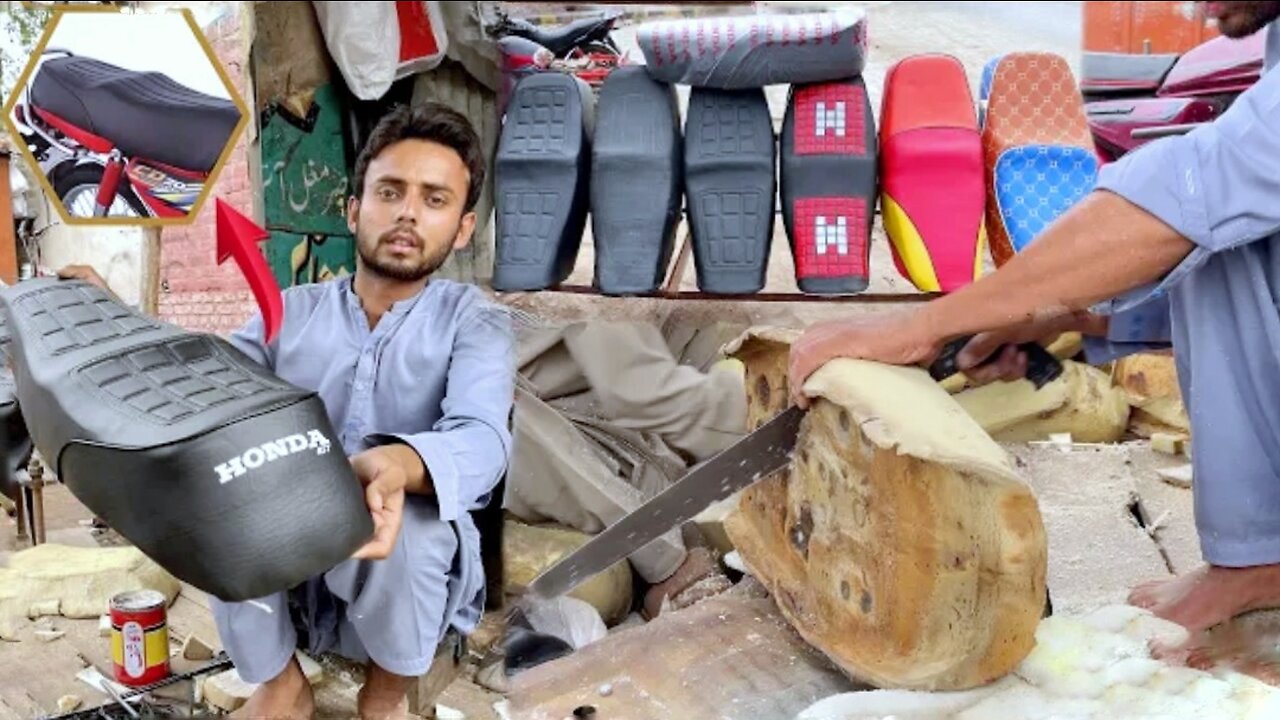 How to make Restoration Seat Honda Motorbike | Conducivewave