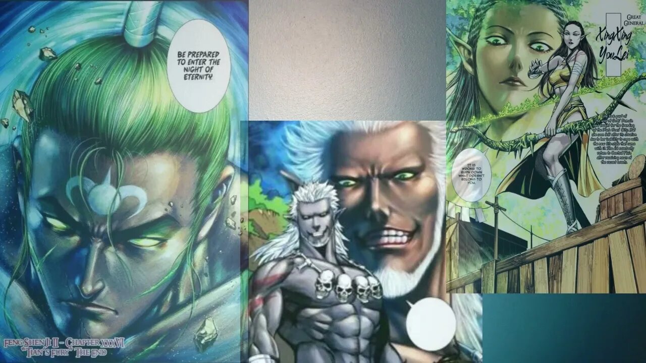 Hoje a indicação é um Manhwa e um Manhua. The Breaker e Feng Shen Ji.