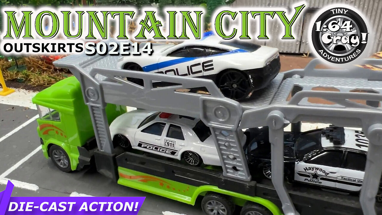 Mountain City Outskirts S02E14 - matchbox hotwheels MLB motormax minigt maisto welly diecast