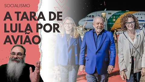 LULA marca VÔO de 10 MINUTOS mostrando SUA OBSESSÃO por AVIÃO e VONTADE de GASTAR dinheiro PÚBLICO