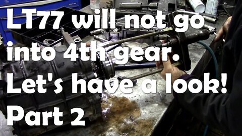 Robert's LT77 gearbox. Why is it difficult to engage 4th gear? Part 2