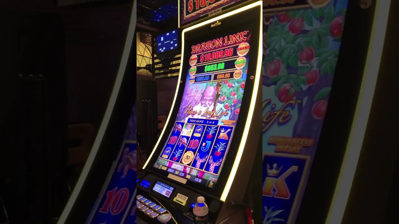 ANOTHER PEACH WIN! #casino #slots #slotmachine #jackpot #slotwin #casinogame #gambling #bonusfeature