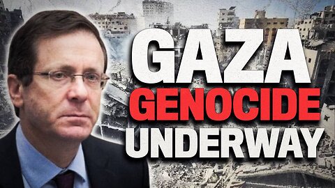 #GazaGenocide - Israel President Claims Civilians Are “Legitimate Targets” For Extermination