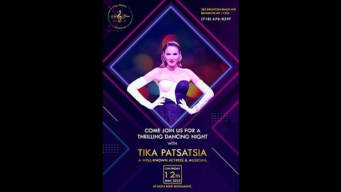 DANCE NIGHT WITH TIKA PATSATSIA