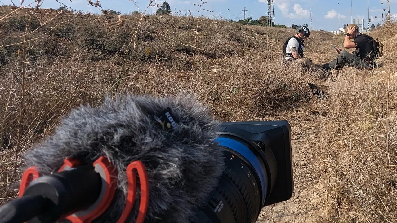 Israel Palestine LIVE Over Looking Gaza On The Ground