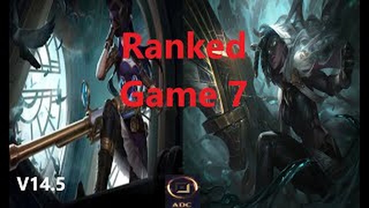 Ranked Game 7 Caitlyn Vs Senna Bot League Of Legends V14.5