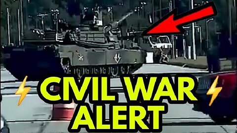 ⚡CIVIL WAR ALERT - TANKS IN TEXAS?