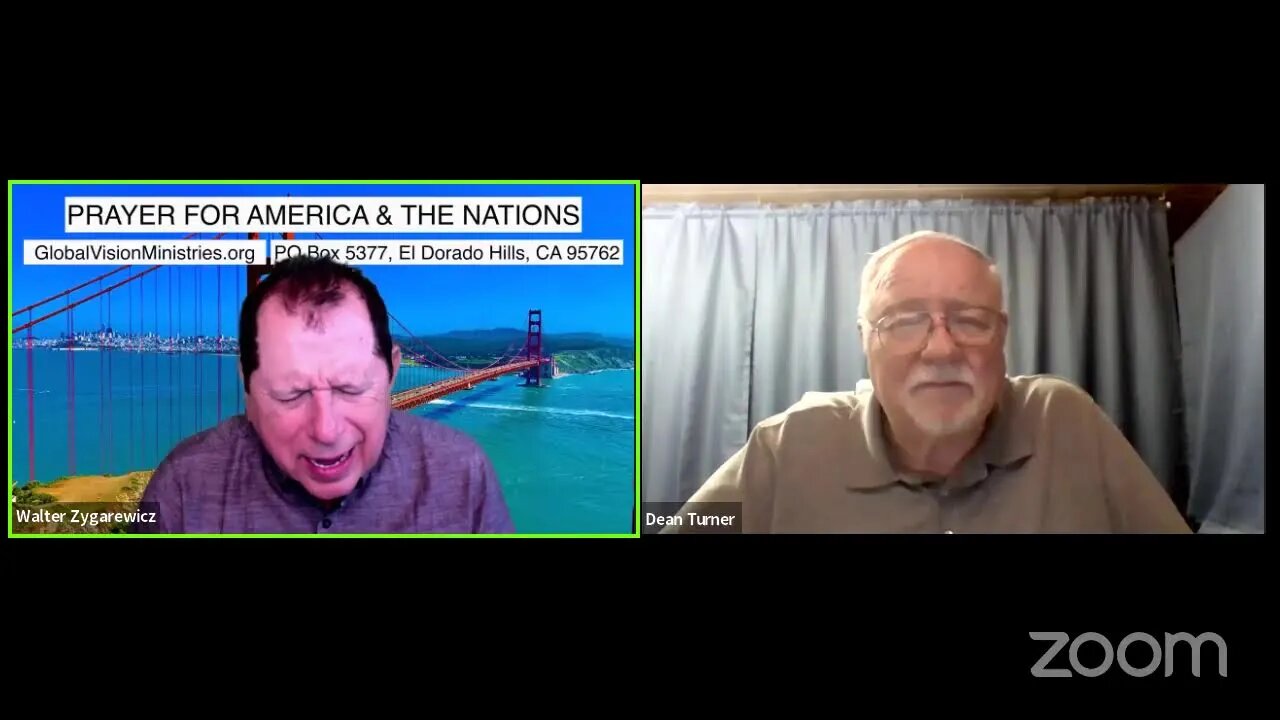 PRAYER FOR AMERICA & THE NATIONS Live Walter Zygarewicz with Dean Turner