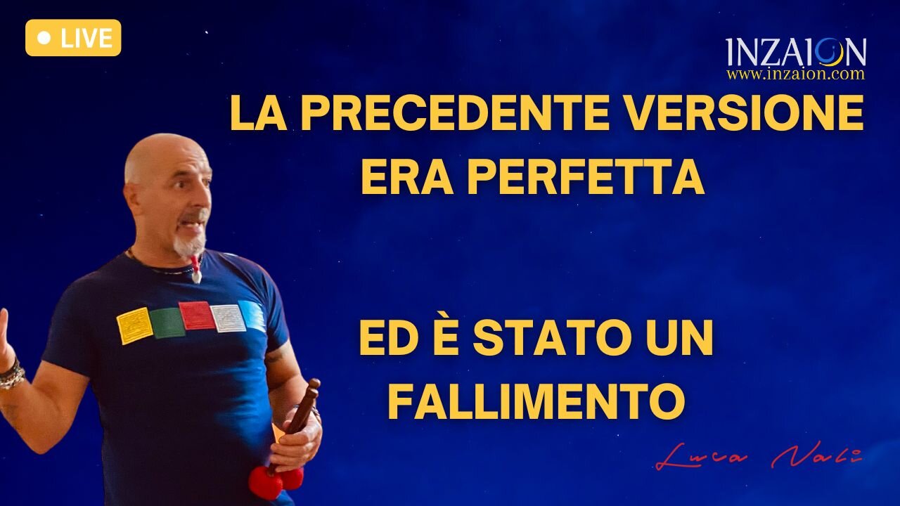 LA PRECEDENTE VERSIONE ERA PERFETTA... - Luca Nali