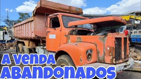 🚚 Caminhões Abandonados Repousando Brasil à Venda 📉 Oliveira Isaias