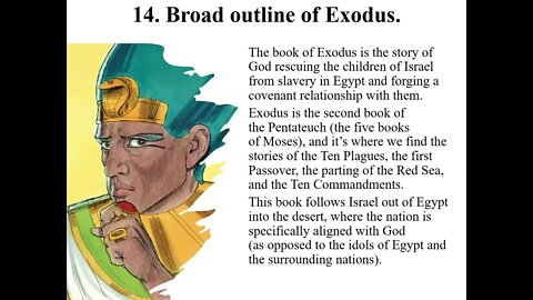 Exodus to Deuteronomy